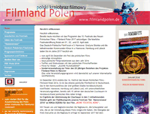 Tablet Screenshot of filmlandpolen.de